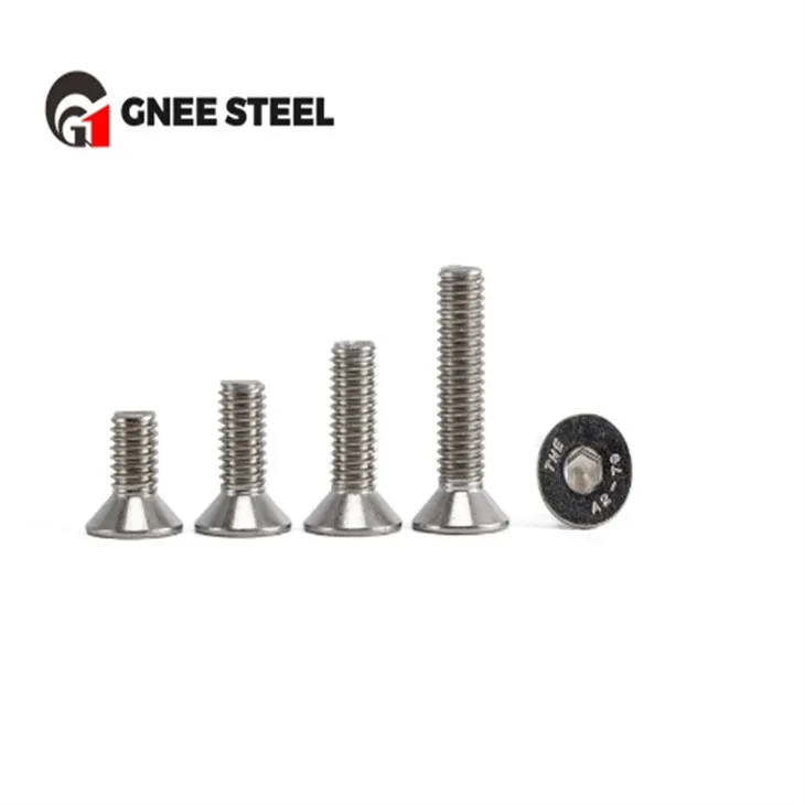 A2-70 A4-80 Șuruburi cu cap hexagonal CSK cu cap plat