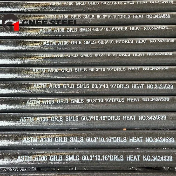 ASTM A106 țeavă de presiune fără sudură grad B