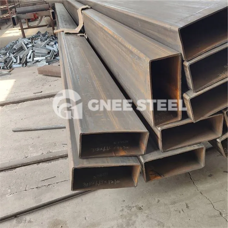 Secțiuni goale dreptunghiulare EN10210 finisate la cald